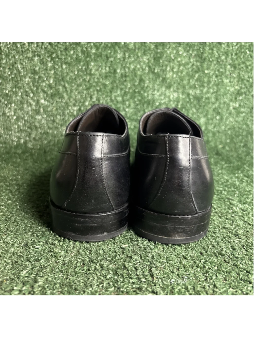 TO BOOT NEW YORK ADAM DERRICK‎ Black Leather Split Toe Oxford Shoes Sz 11.5